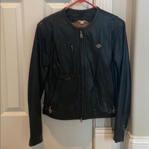 Harley Davidson Leather Jacket.